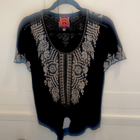 Johnny Was Embroidered Top M - Picture 10 of 10